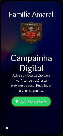 Captura de tela de exemplos de páginas de biolink